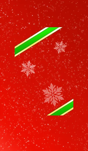 [LINE着せ替え] クリスマス レッド Ver.の画像1
