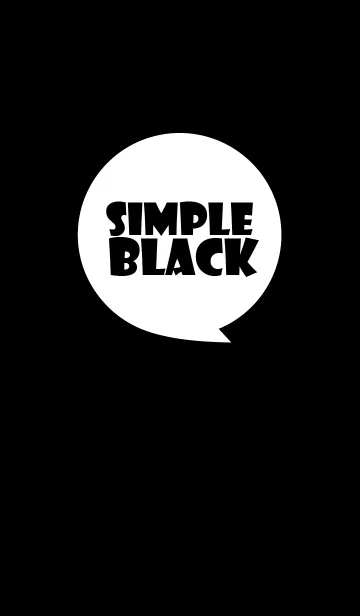 [LINE着せ替え] Black Theme Ver.2 (jp)の画像1