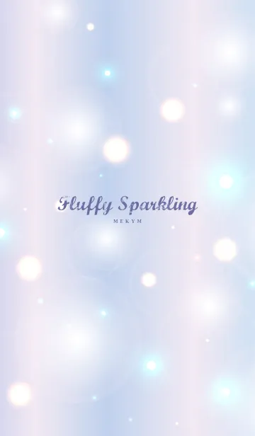 [LINE着せ替え] Fluffy Sparkling 9 -PURPLE- #2020の画像1