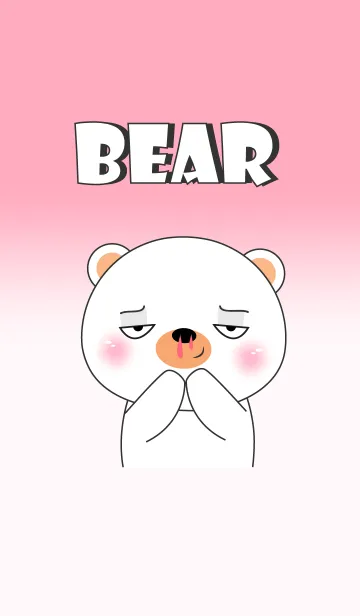 So Lovely White Bear (jp)の着せ替えメイン画像