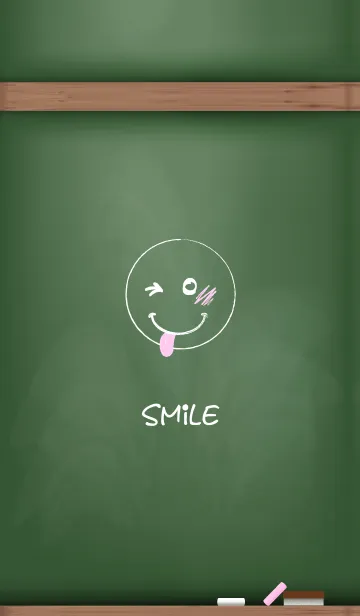 [LINE着せ替え] Smile on the blackboard 01.の画像1