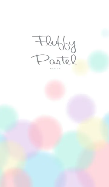 [LINE着せ替え] Fluffy Pastel 8 -Colorful-の画像1