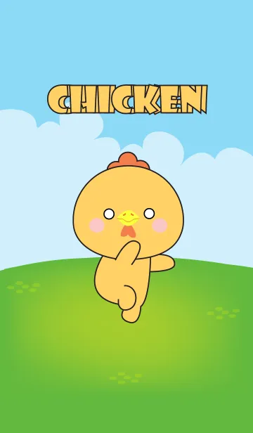 [LINE着せ替え] Love Kawaii Chicken Theme (jp)の画像1