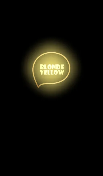 [LINE着せ替え] blonde yellow Neon Theme (jp)の画像1