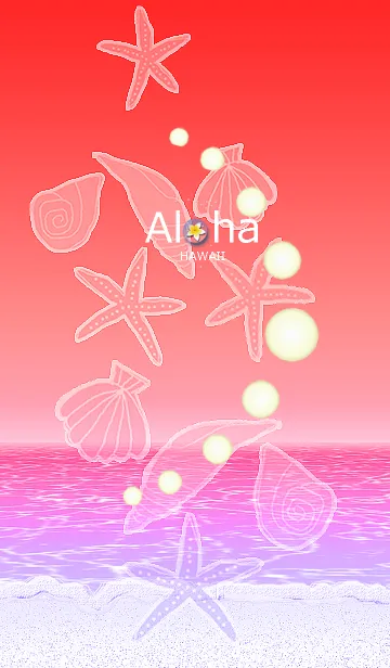 [LINE着せ替え] ハワイ＊ALOHA+84#2020の画像1