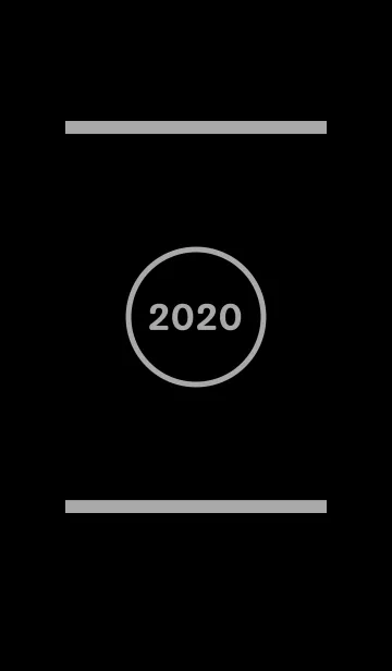 [LINE着せ替え] シンプル 2020 No.1-8の画像1