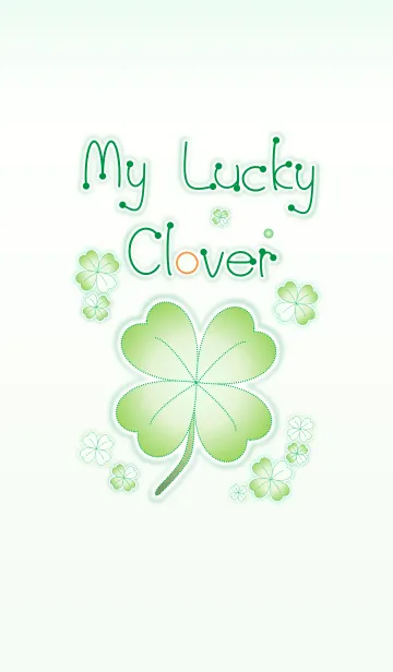 [LINE着せ替え] My Lucky Clover 2！ (Green V.1)の画像1