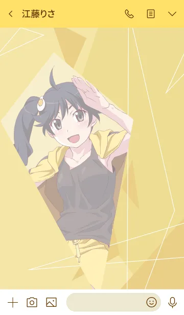 [LINE着せ替え] 〈物語〉シリーズ（阿良々木 火憐）の画像3