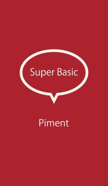 [LINE着せ替え] Super Basic Pimentの画像1