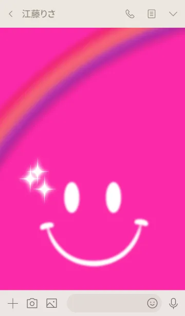 [LINE着せ替え] PINK Smile #2020の画像3