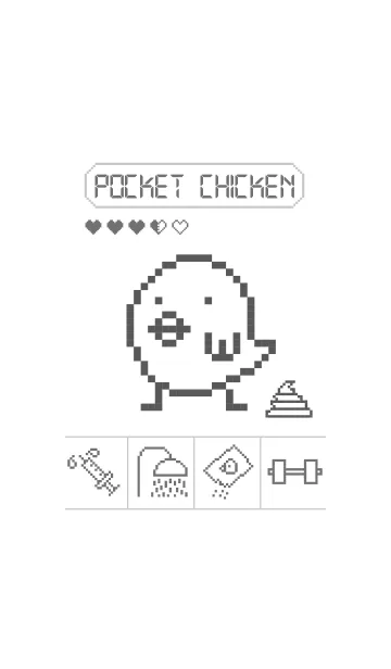 [LINE着せ替え] Pocket Chicken Jの画像1