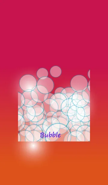 [LINE着せ替え] Pink Bubbleの画像1