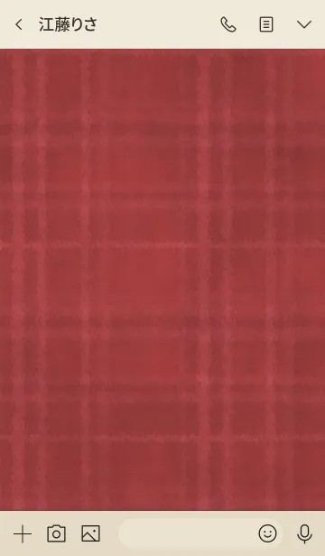 [LINE着せ替え] Winter otona checkの画像3