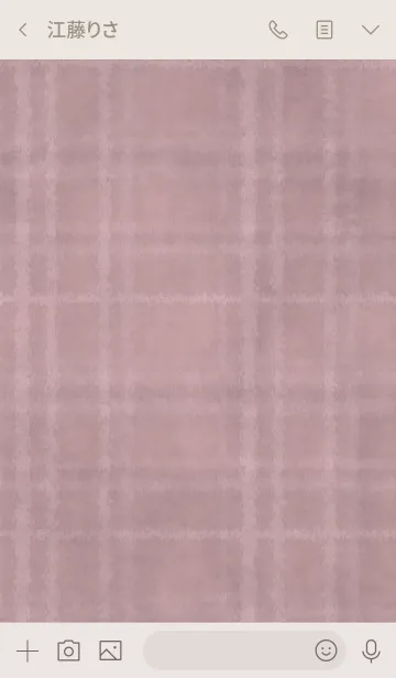 [LINE着せ替え] Winter otona check 3の画像3