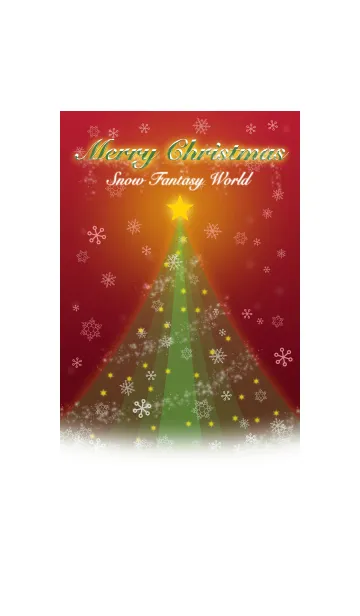 [LINE着せ替え] Merry Christmas. Snow Fantasy World！の画像1