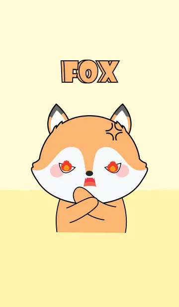 [LINE着せ替え] I'm Cute Fox (jp)の画像1