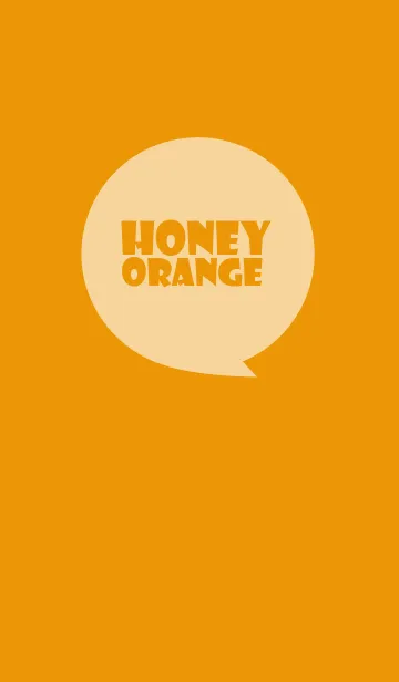 [LINE着せ替え] honey orange Theme Ver.2 (jp)の画像1