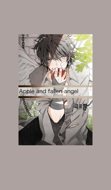 [LINE着せ替え] Apple and fallen angelの画像1