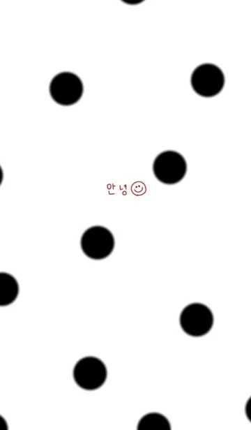 [LINE着せ替え] やっぱり韓国が好き。ドット。の画像1