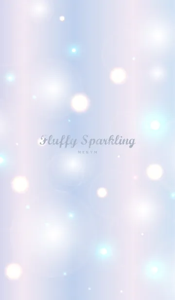 [LINE着せ替え] Fluffy Sparkling 11 -PURPLE-の画像1