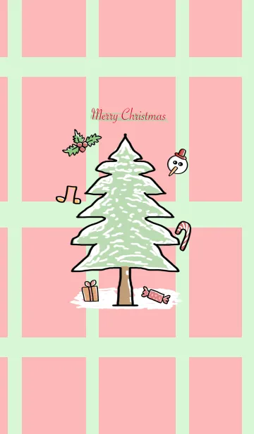 [LINE着せ替え] Cute Cute Merry Christmasの画像1