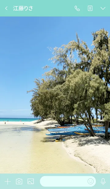 [LINE着せ替え] kailua beach oahu.の画像3