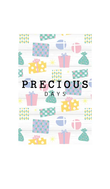 [LINE着せ替え] PRECIOUS DAYS woodの画像1