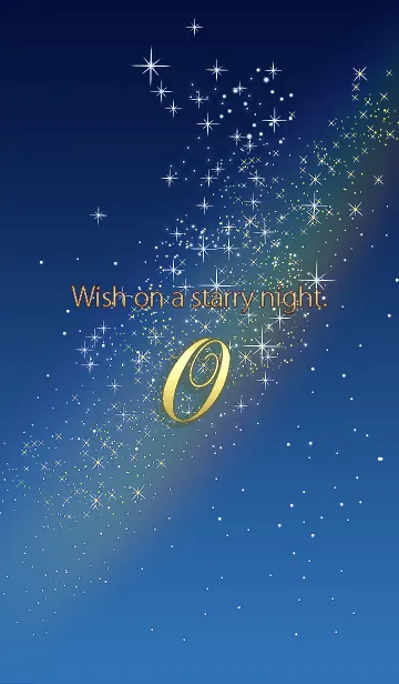 [LINE着せ替え] 星の降る夜に＊27*イニシャル O*の画像1