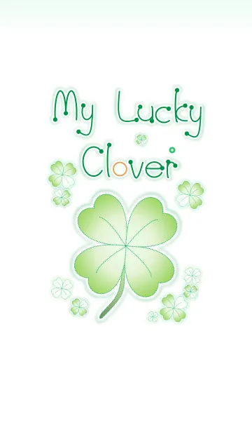 [LINE着せ替え] My Lucky Clover 2！ (Green V.2)の画像1