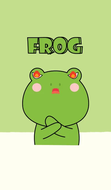 [LINE着せ替え] I'm Cute Frog (jp)の画像1