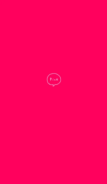 飽きない。シンプル。ビビッドピンク。の着せ替えメイン画像