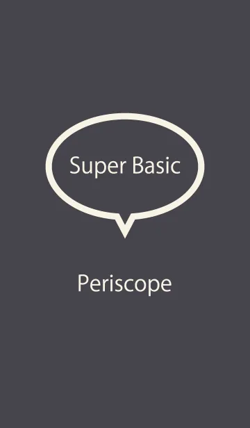 [LINE着せ替え] Super Basic Periscopeの画像1