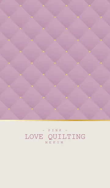 LOVE QUILTING PINK 5の着せ替えメイン画像