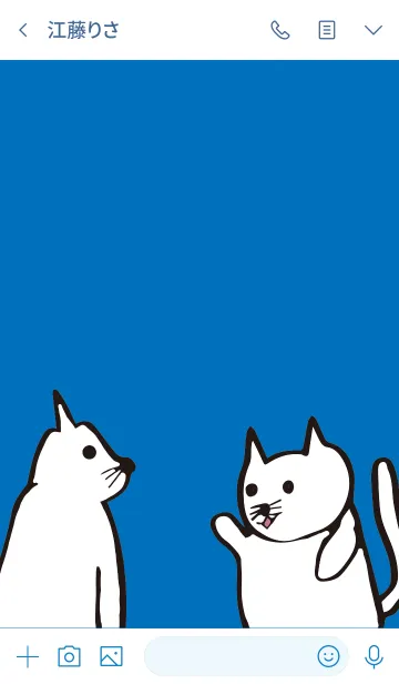 [LINE着せ替え] catblueの画像3