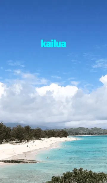 [LINE着せ替え] kailua beach oahu 01.の画像1