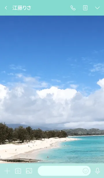 [LINE着せ替え] kailua beach oahu 01.の画像3