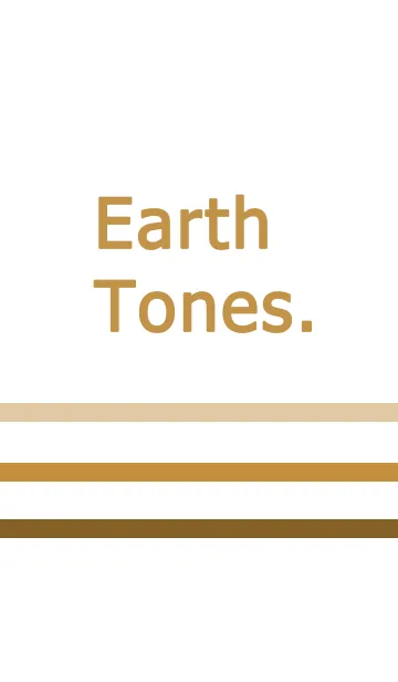 [LINE着せ替え] Earth Tonesの画像1