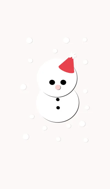 [LINE着せ替え] Cute snowman 10 ^^の画像1