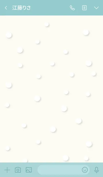 [LINE着せ替え] Cute snowman 10 ^^の画像3