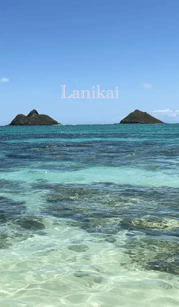 [LINE着せ替え] kailua Lanikai beach oahu 02.の画像1