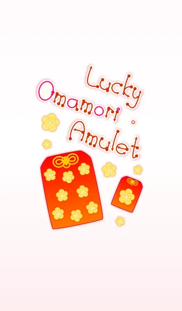 [LINE着せ替え] Lucky Omamori Amulet！ (Red V.3)の画像1