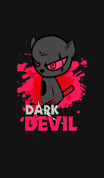 [LINE着せ替え] 暗い悪魔. ピンクのテーマ.の画像1