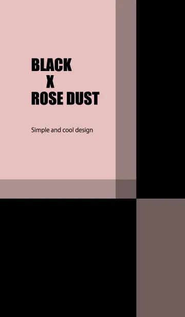 [LINE着せ替え] BLACK X ROSE DUSTの画像1