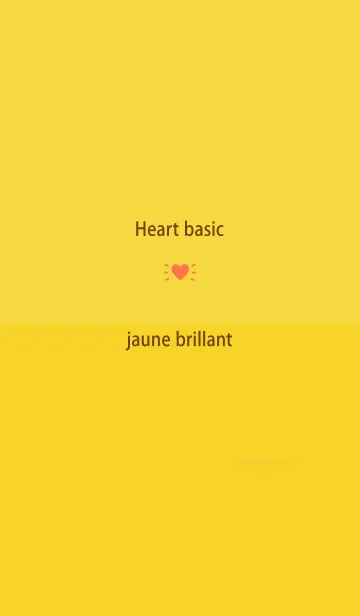 [LINE着せ替え] Heart basic ジョンブリアンの画像1