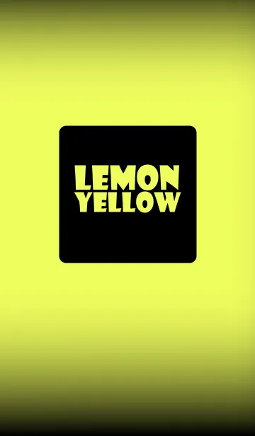 [LINE着せ替え] Lemon Yellow and Black Ver.2 (jp)の画像1