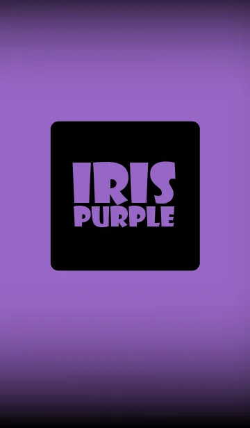 [LINE着せ替え] Iris Purple and Black Ver.2 (jp)の画像1