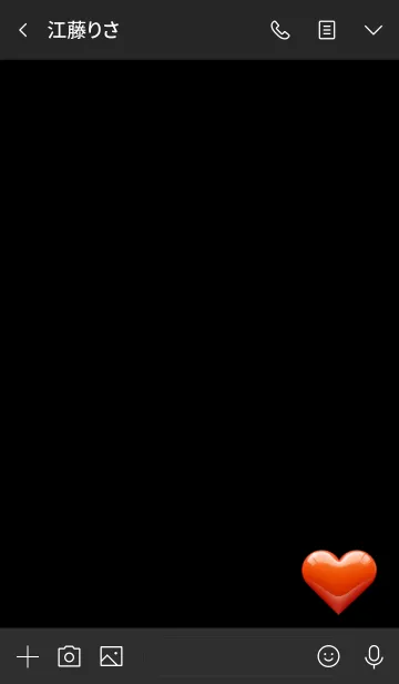 [LINE着せ替え] シンプル Happy ハート 2020年 No.2-10の画像3