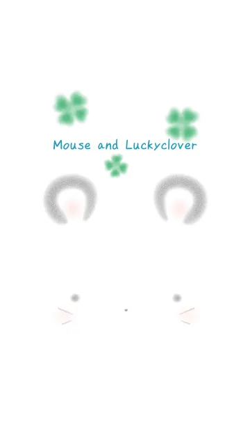 [LINE着せ替え] Mouse and Luckycloverの画像1