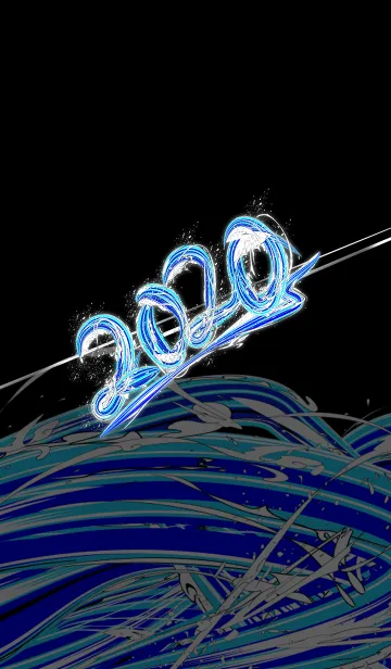 [LINE着せ替え] 2020年_打ち潮の画像1