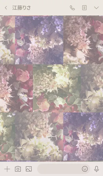 [LINE着せ替え] Antique Flower Shopsの画像3